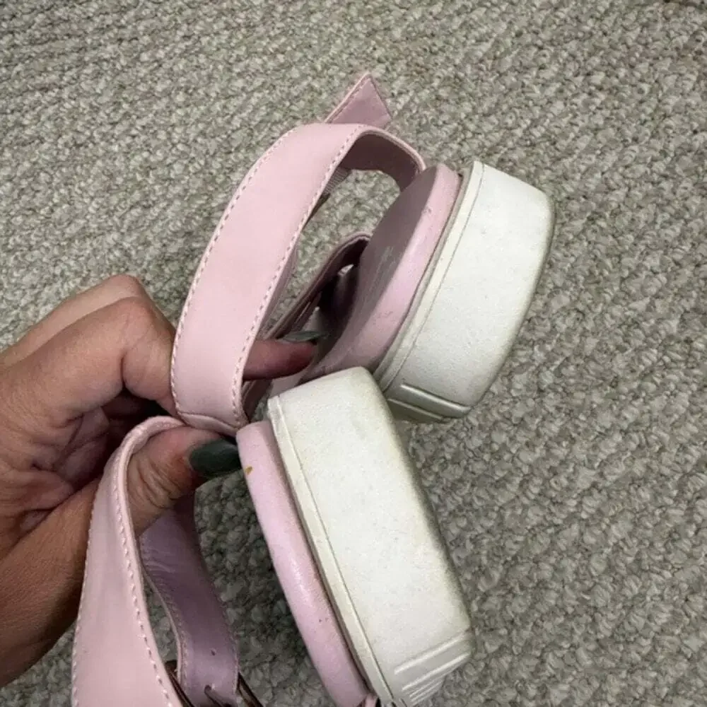 Circus by Sam Edelman Women's Light Pink Narcissa Flat Sandal Size 9